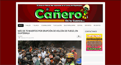 Desktop Screenshot of elcanerodelacuenca.com